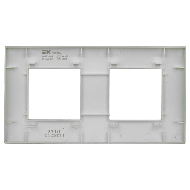 SKANDY Рамка 2-местная SK-F02M мятный IEK
