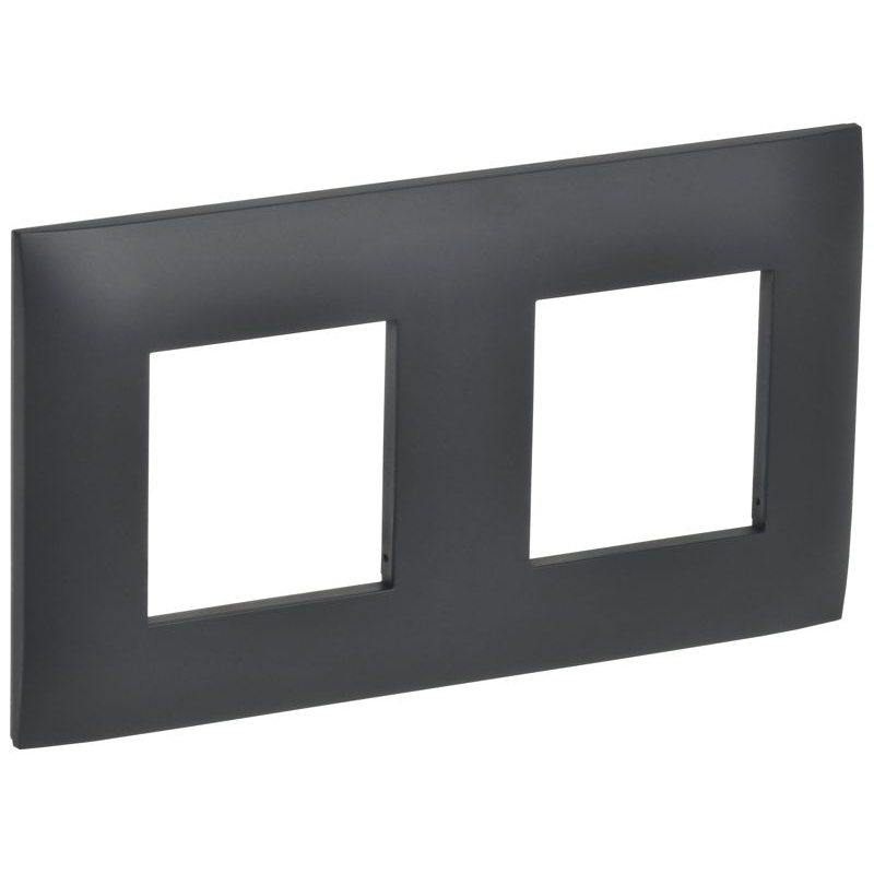 SKANDY Рамка 2-местная SK-F02T титан IEK