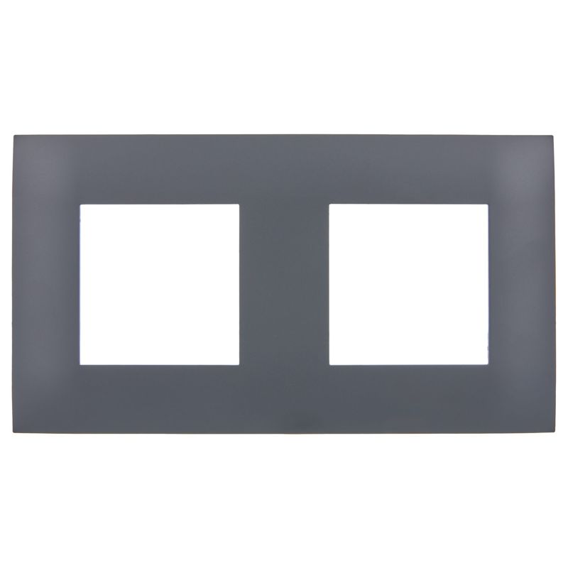 SKANDY Рамка 2-местная SK-F02T титан IEK