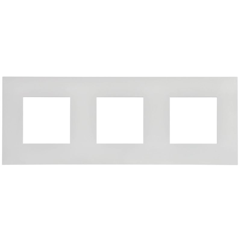 SKANDY Рамка 3-местная SK-F03W арктический белый IEK