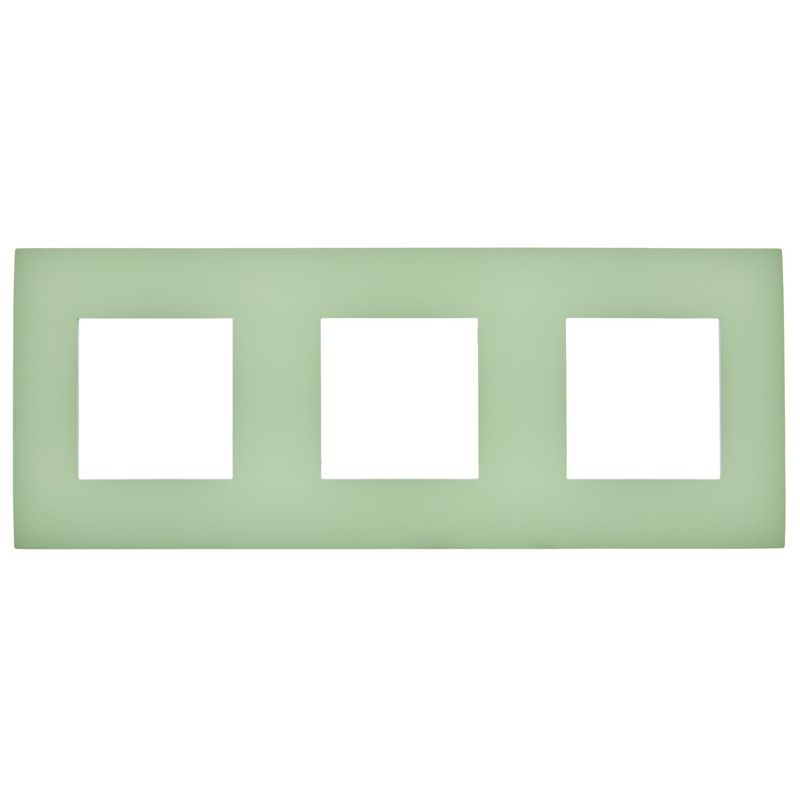 SKANDY Рамка 3-местная SK-F03M мятный IEK