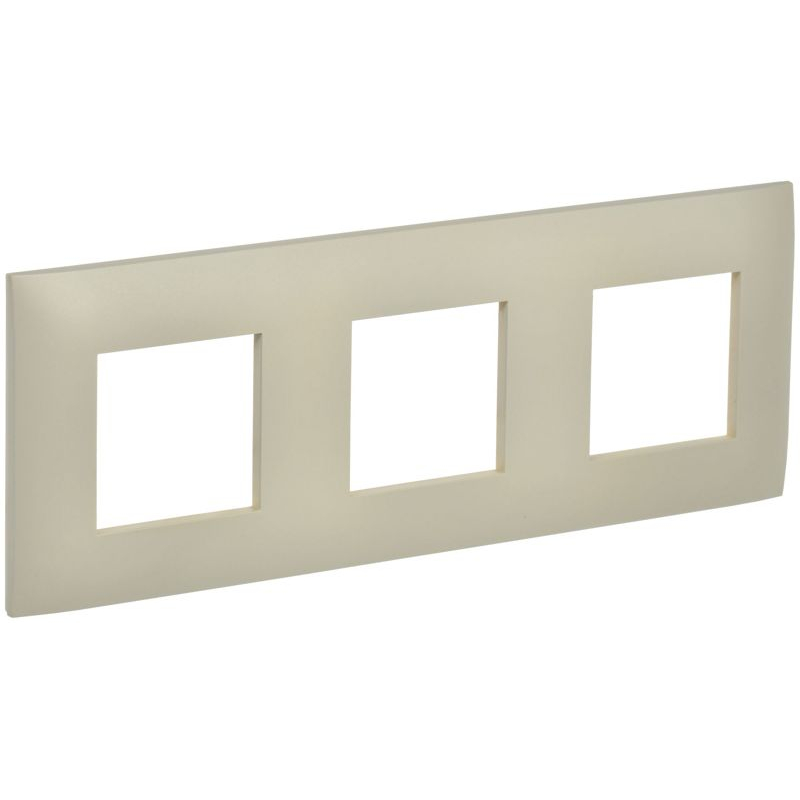 SKANDY Рамка 3-местная SK-F01B бежевый IEK