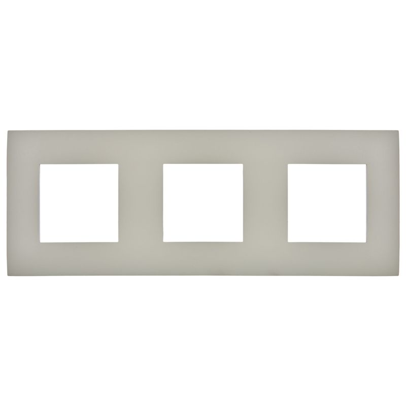 SKANDY Рамка 3-местная SK-F01B бежевый IEK