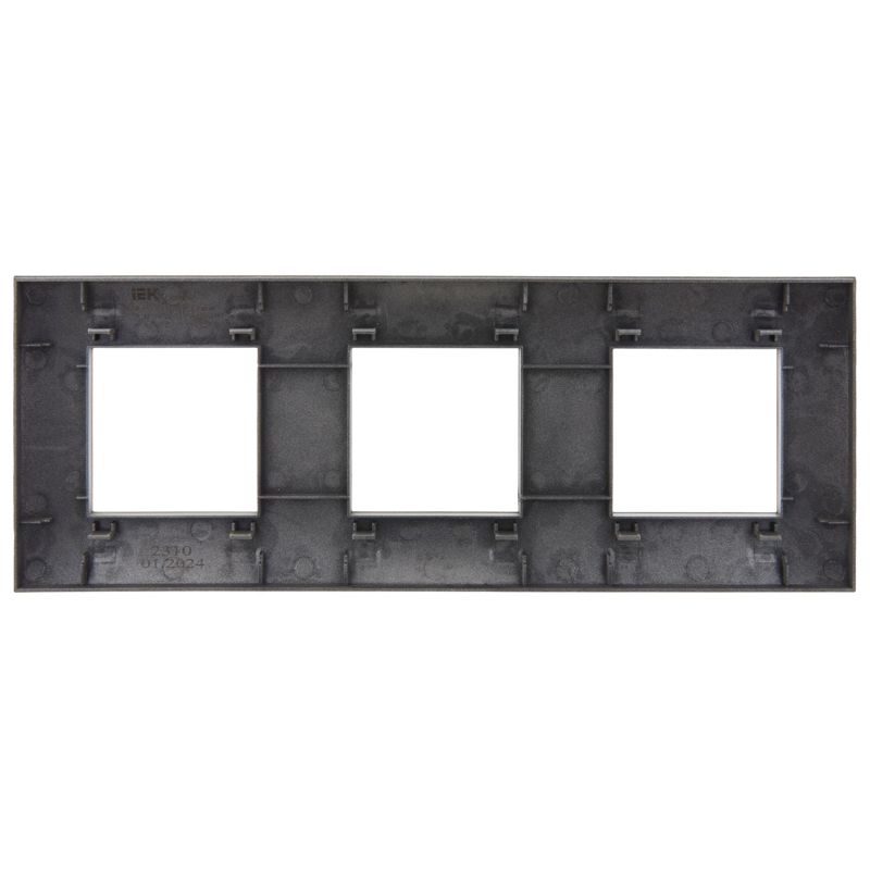 SKANDY Рамка 3-местная SK-F03Sh шампань IEK