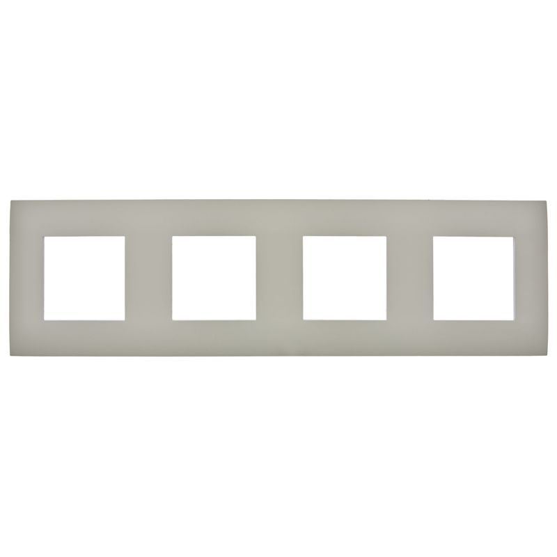 SKANDY Рамка 4-местная SK-F01B бежевый IEK