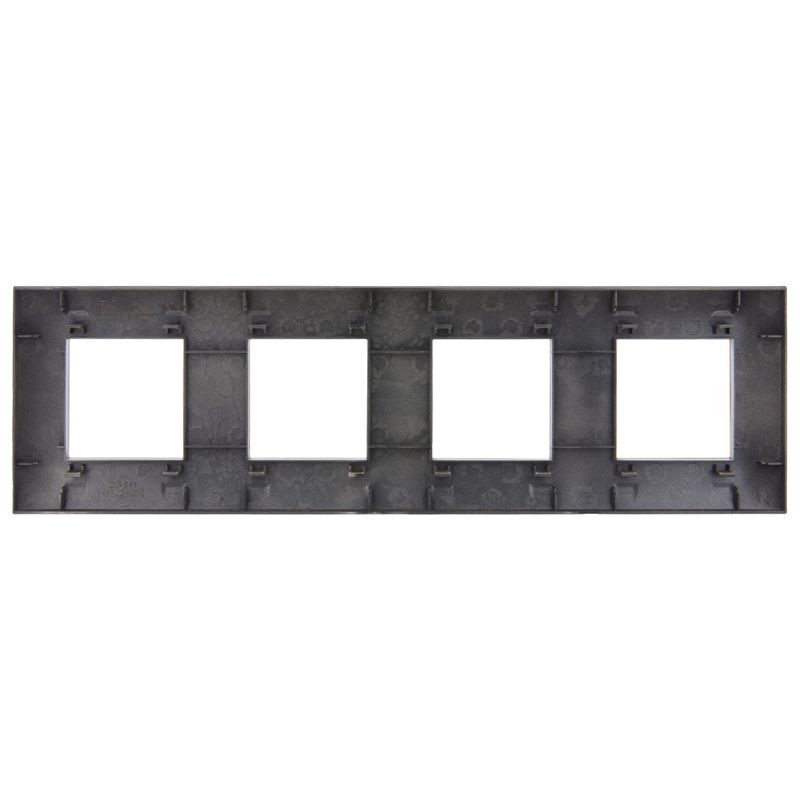 SKANDY Рамка 4-местная SK-F04Sh шампань IEK