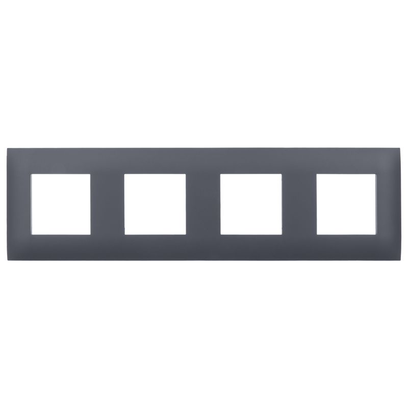 SKANDY Рамка 4-местная SK-F04T титан IEK