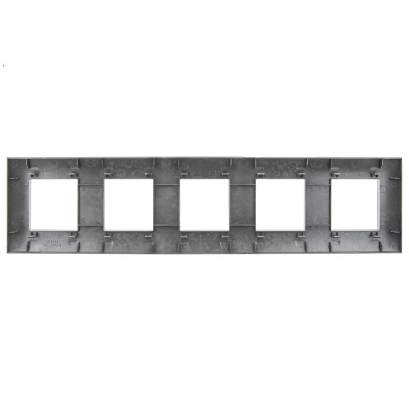 SKANDY Рамка 5-местная SK-F05Sh шампань IEK