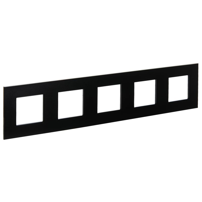 SKANDY Рамка 5-местная SK-F35Bl металл черный IEK