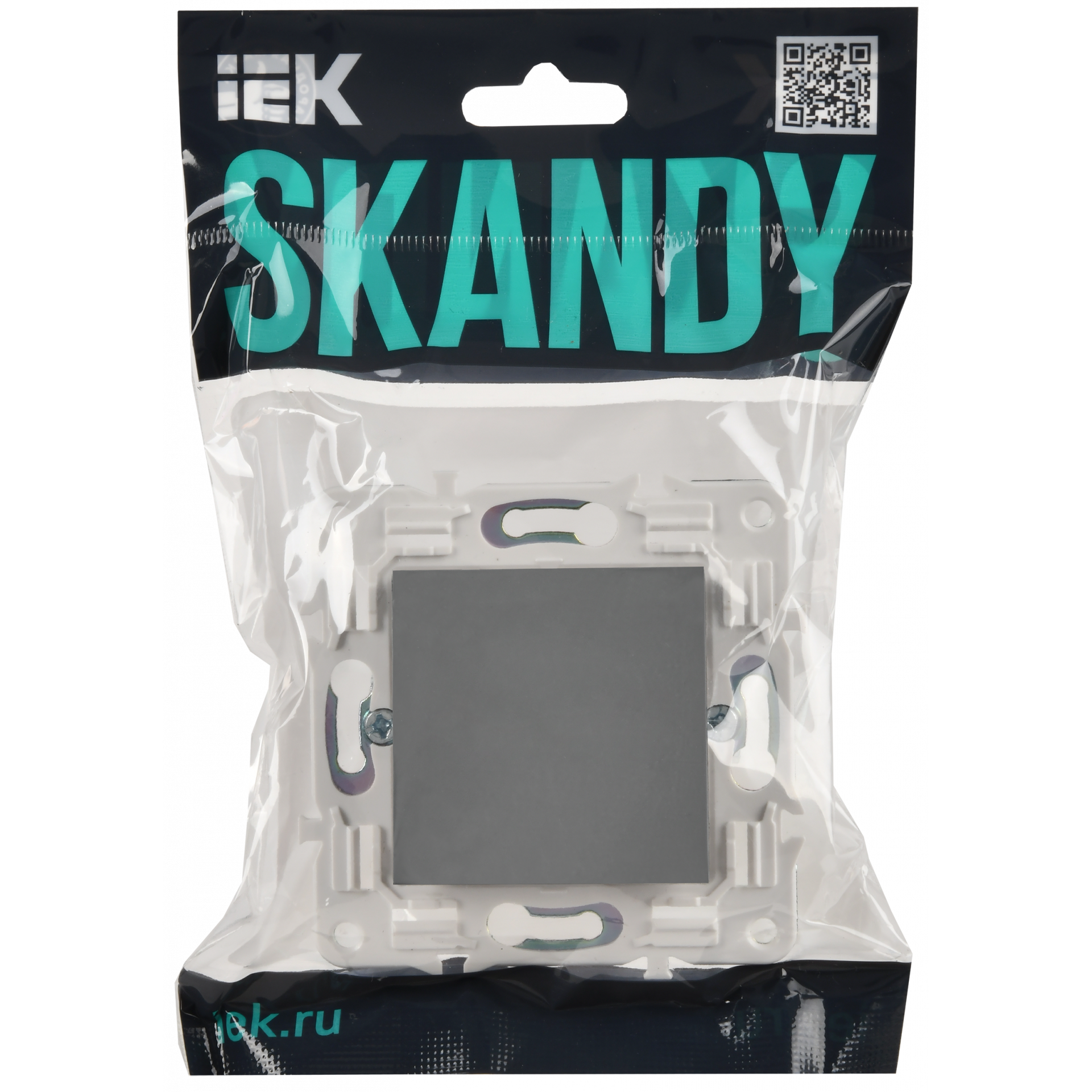 SKANDY Заглушка с суппортом SK-C01Gr серый IEK