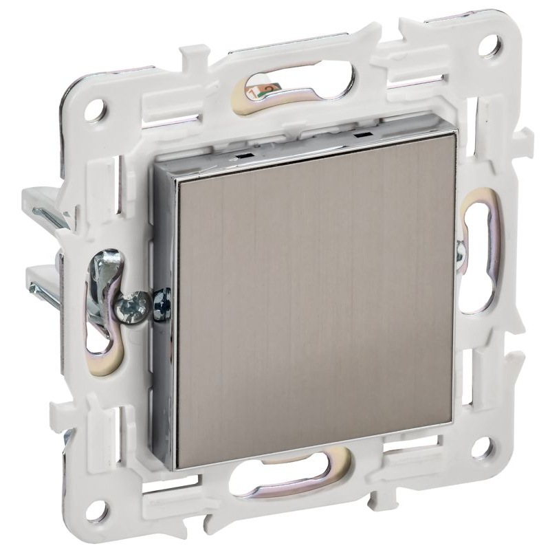 SKANDY Заглушка с суппортом SK-C01N металл никель IEK