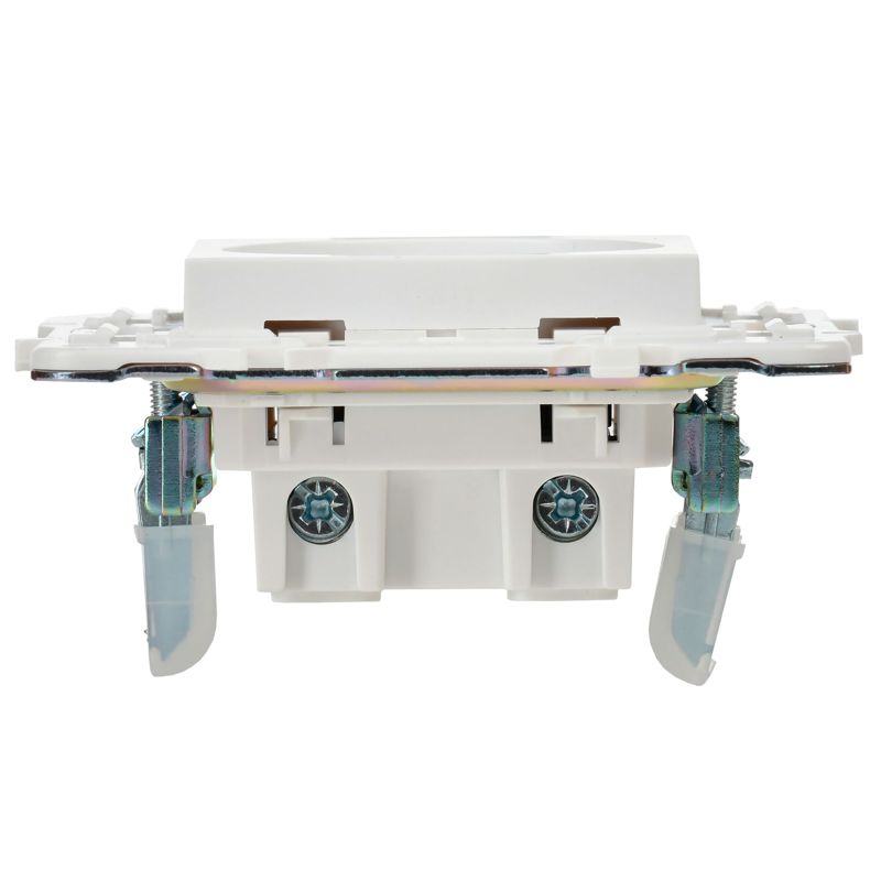 SKANDY Розетка без заземления без защитных шторок 10А SK-R02W арктический белый IEK