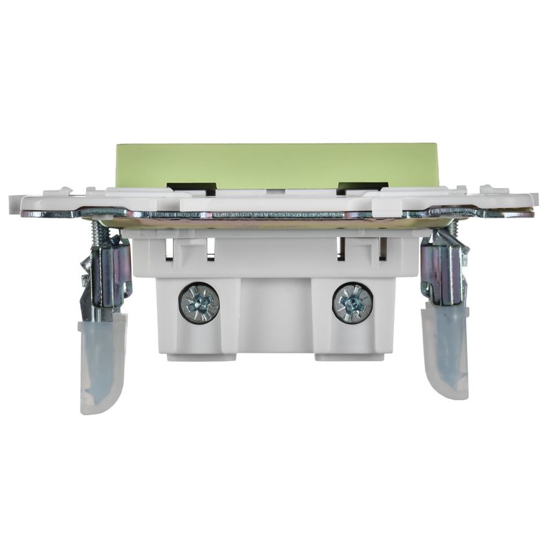 SKANDY Розетка без заземления без защитных шторок 10А SK-R02G мятный IEK