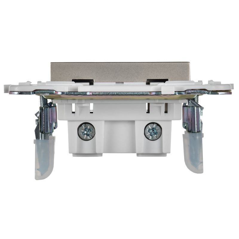 SKANDY Розетка без заземления без защитных шторок 10А SK-R02Sh шампань IEK