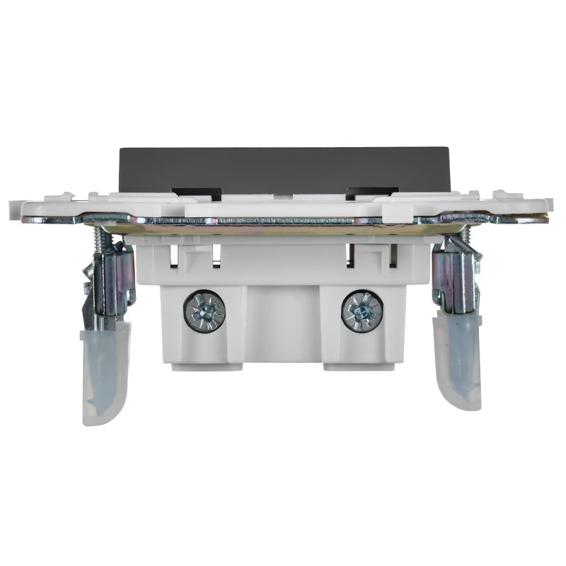 SKANDY Розетка без заземления без защитных шторок 10А SK-R02T титан IEK