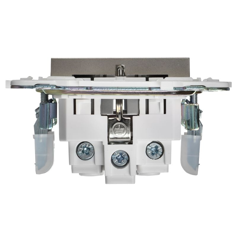 SKANDY Розетка с заземлением без защитных шторок 16А SK-R05Sh шампань IEK