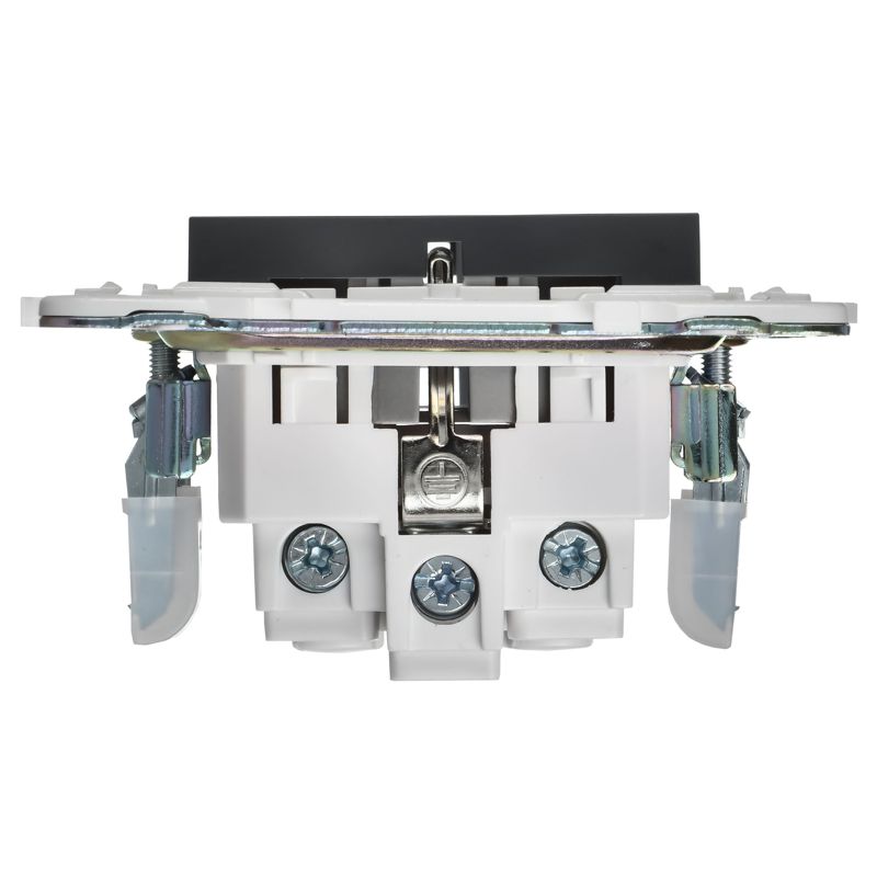 SKANDY Розетка с заземлением без защитных шторок 16А SK-R05T титан IEK