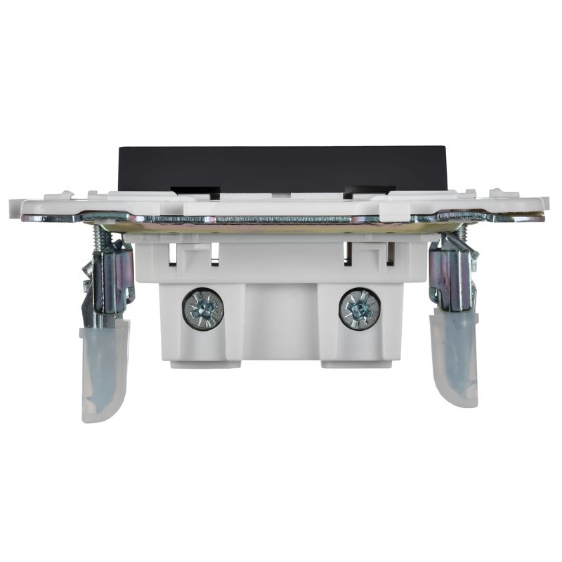 SKANDY Розетка без заземления с защитными шторками 10А SK-R01T титан IEK