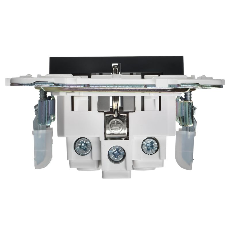 SKANDY Розетка с заземлением с защитными шторками 16А SK-R04G графит IEK