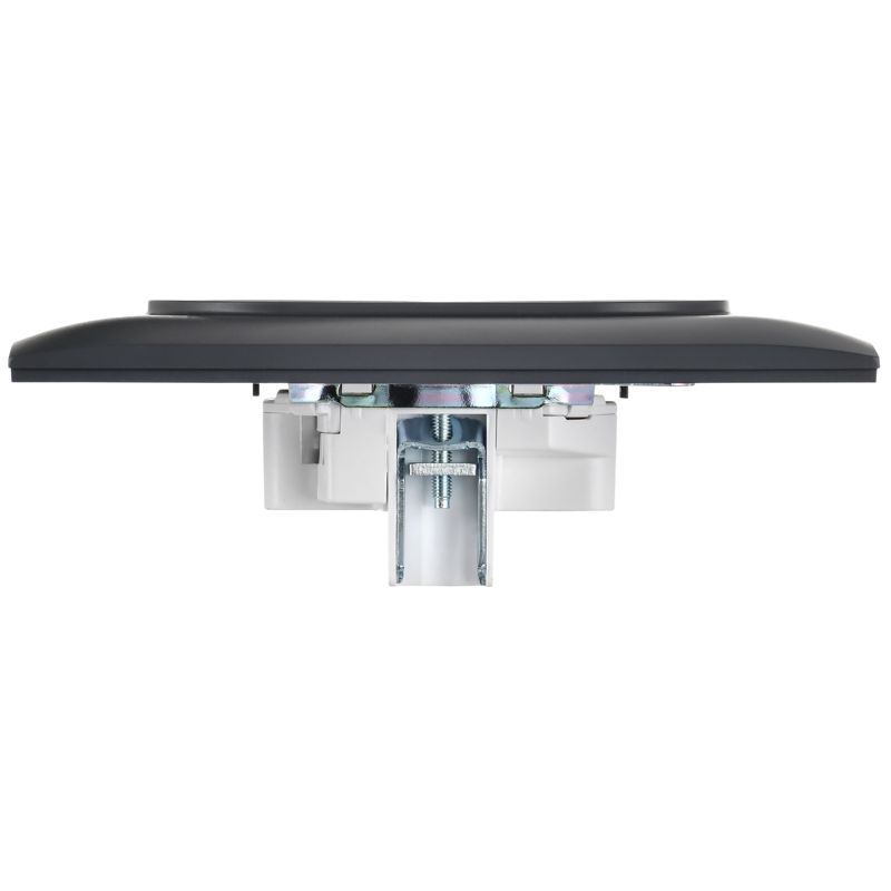 SKANDY Розетка 2-местная без заземления без защитных шторок 10А в сборе SK-R10T титан IEK