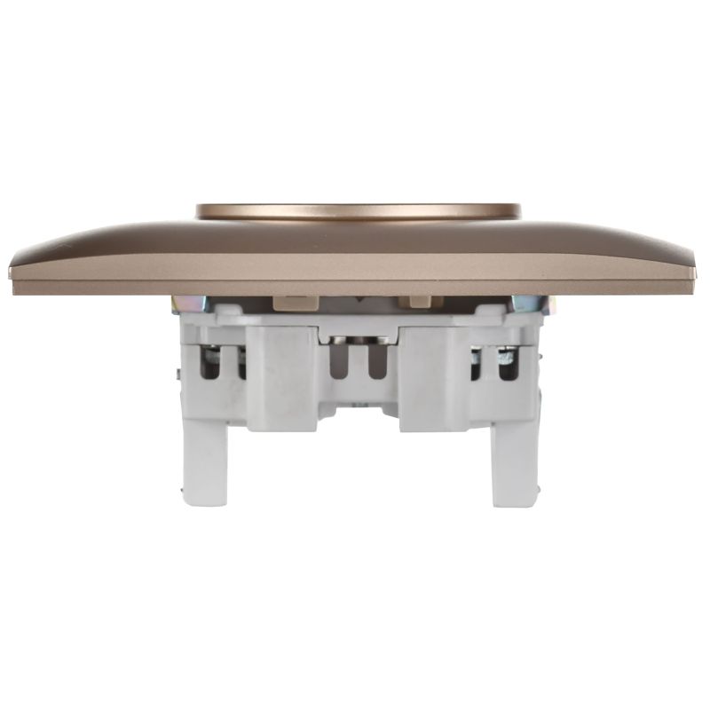 SKANDY Розетка 2-местная без заземления без защитных шторок 10А в сборе SK-R10Sa песочный IEK