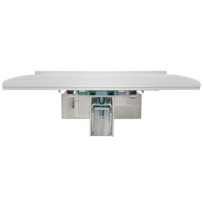 SKANDY Розетка 2-местная без заземления с защитными шторками 10А в сборе SK-R09W арктический белый IEK