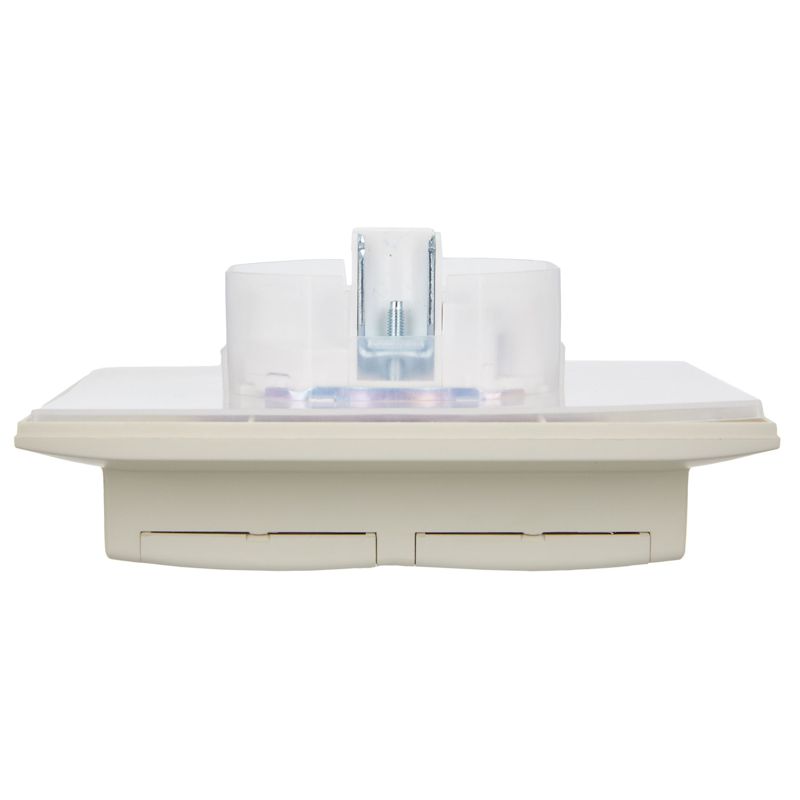 SKANDY Розетка 2-местная и крышкой 16А в сборе IP44 SK-R12B бежевый IEK