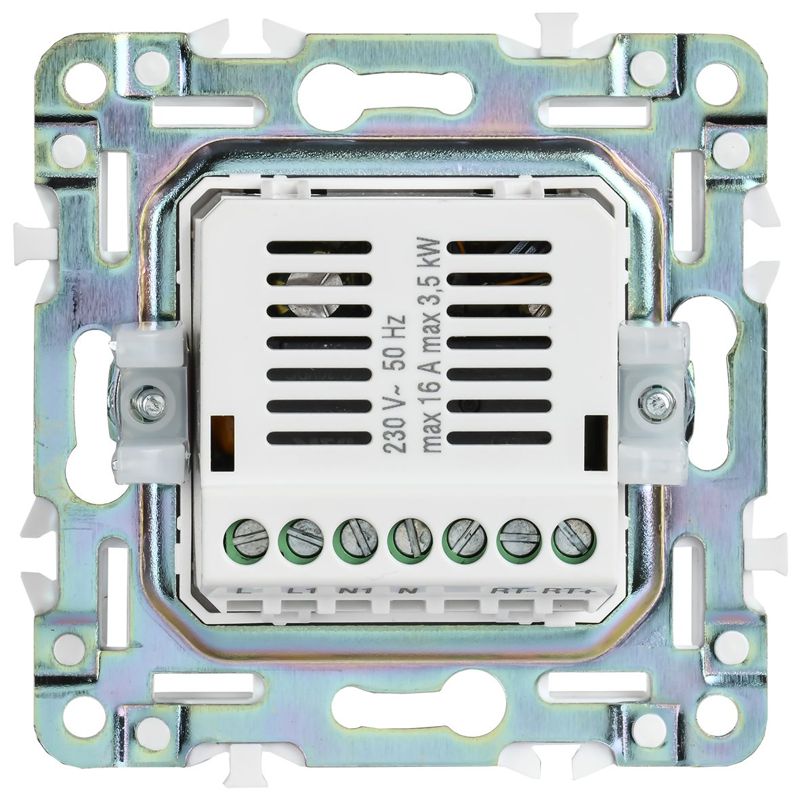 SKANDY Термостат электронный с индикацией SK-T01W арктический белый IEK