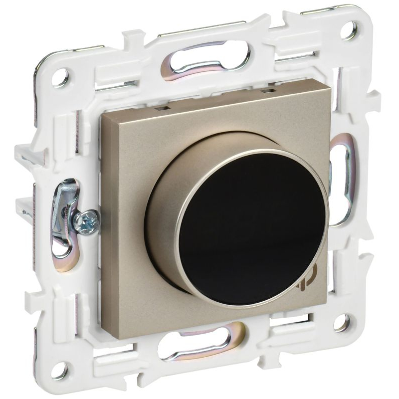 SKANDY Термостат электронный с индикацией SK-T01Sh шампань IEK