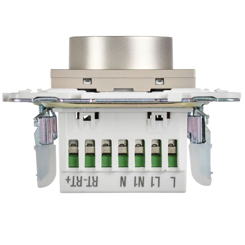 SKANDY Термостат электронный с индикацией SK-T01Sh шампань IEK