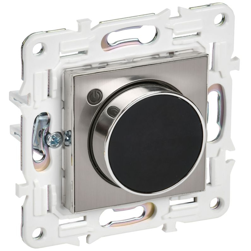 SKANDY Термостат электронный с индикацией SK-T01N металл никель IEK