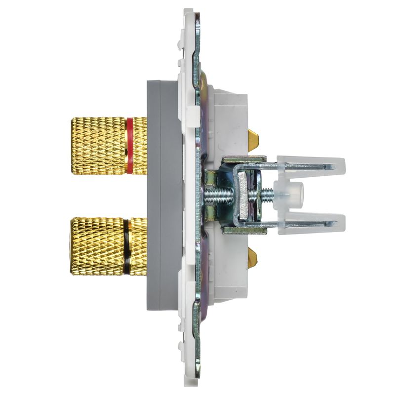 SKANDY Аудиорозетка 4-местная SK-A01Gr серый IEK