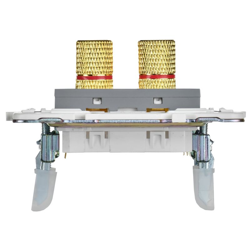 SKANDY Аудиорозетка 4-местная SK-A01Gr серый IEK