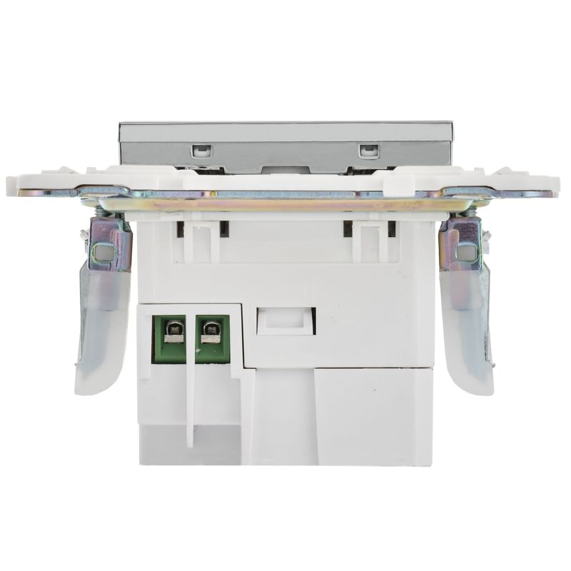 SKANDY Розетка USB A+A 3,1А SK-R15N металл никель IEK