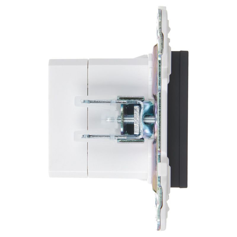 SKANDY Розетка USB A+A 3,1А SK-R15G графит IEK