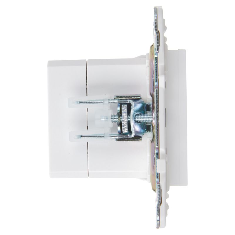 SKANDY Розетка USB A+C 18Вт SK-R13W арктический белый IEK