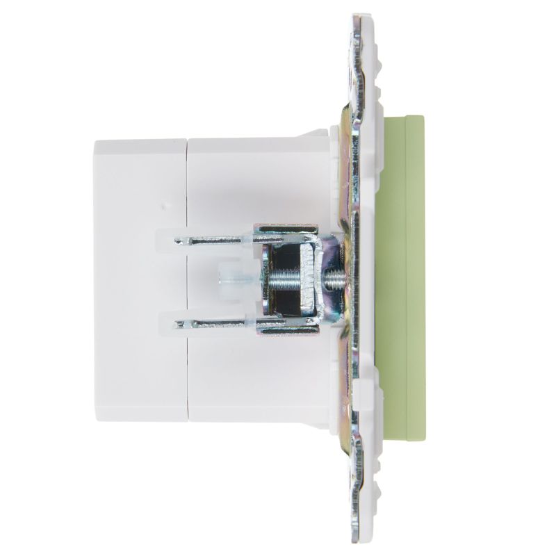 SKANDY Розетка USB A+C 18Вт SK-R13G мятный IEK