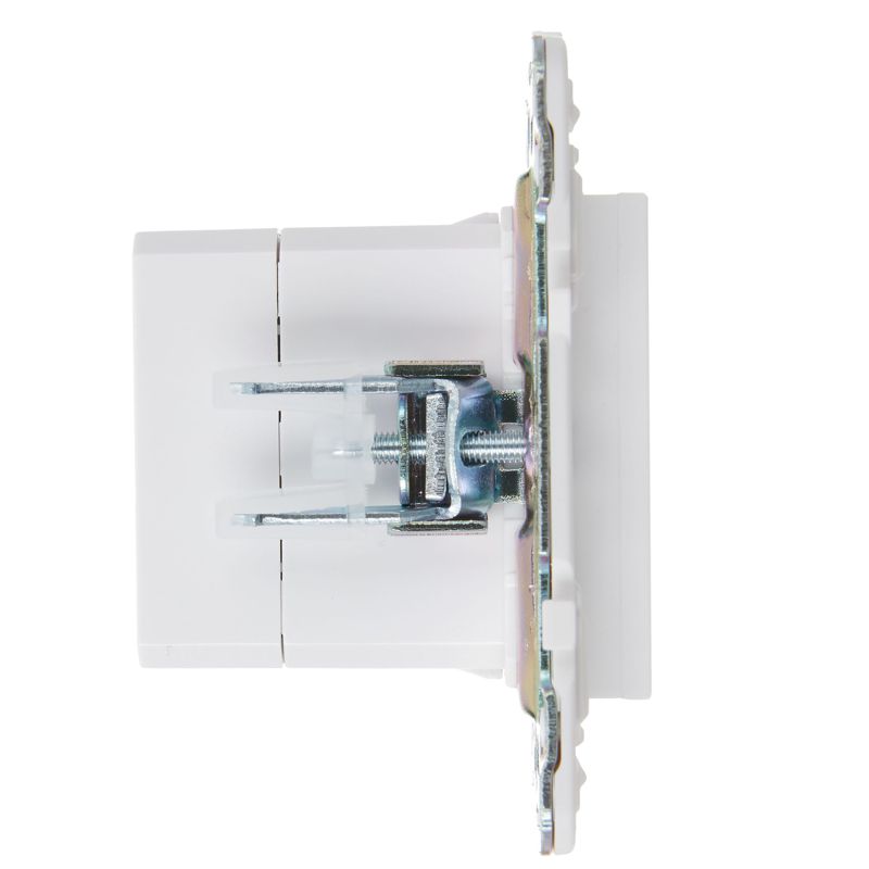 SKANDY Розетка USB A+C 3,1А SK-R14W арктический белый IEK