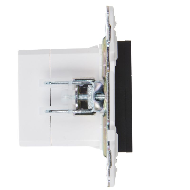 SKANDY Розетка USB A+C 3,1А SK-R14Bl черный IEK