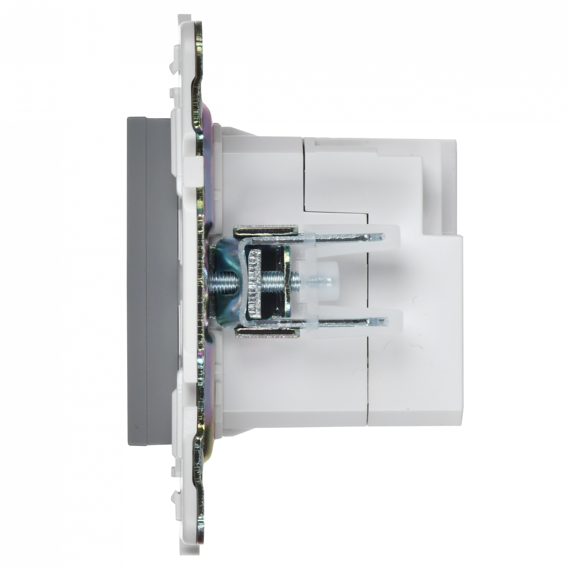 SKANDY Розетка USB A+C 3,1А SK-R14Gr серый IEK