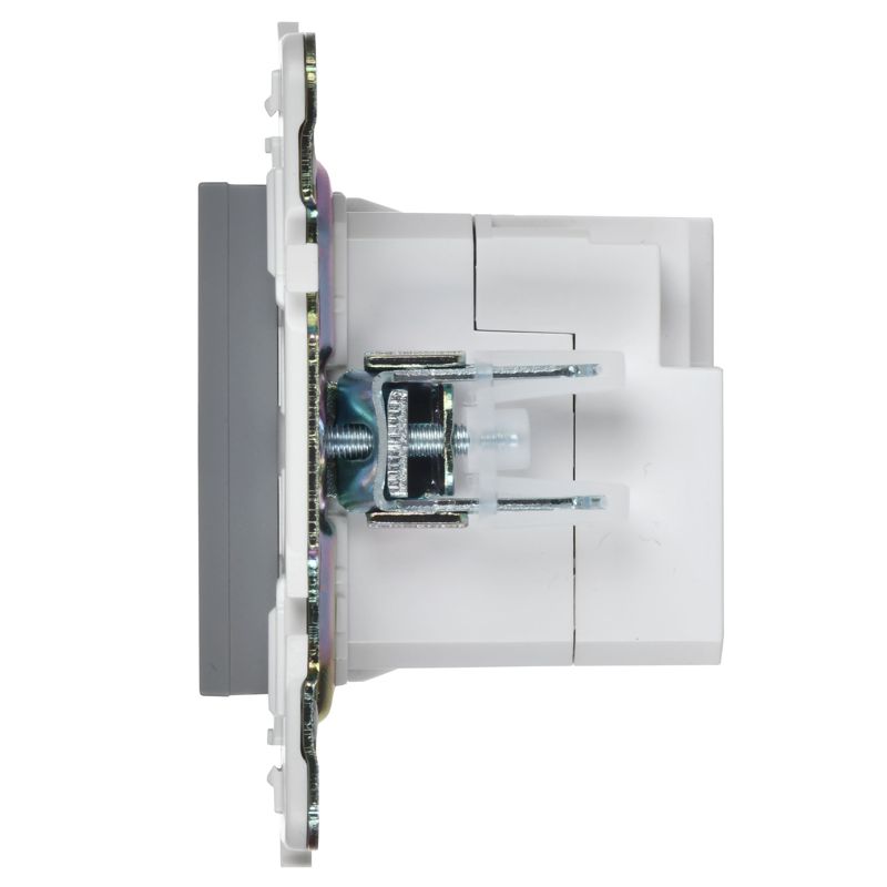 SKANDY Розетка USB A+C 3,1А SK-R14Gr серый IEK