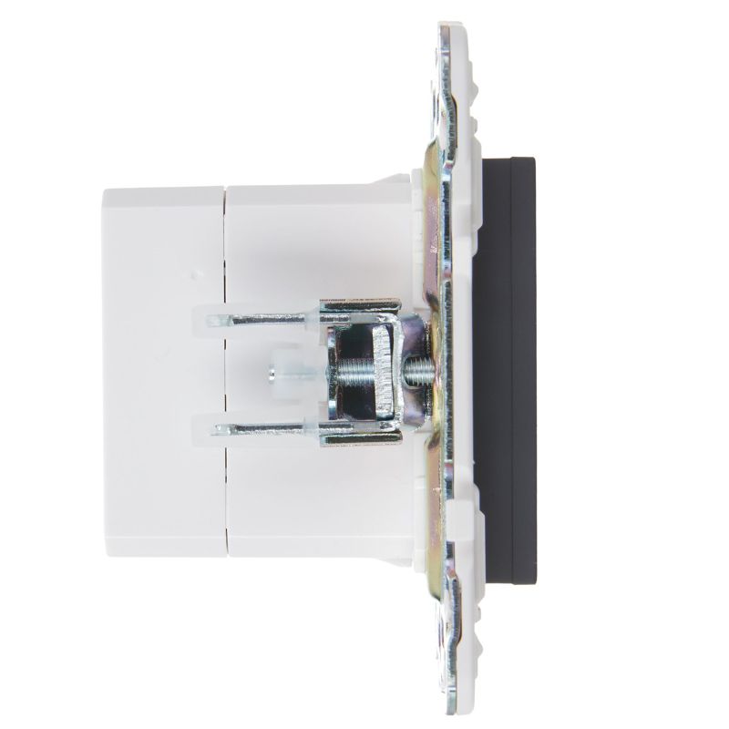 SKANDY Розетка USB A+C 3,1А SK-R14T титан IEK