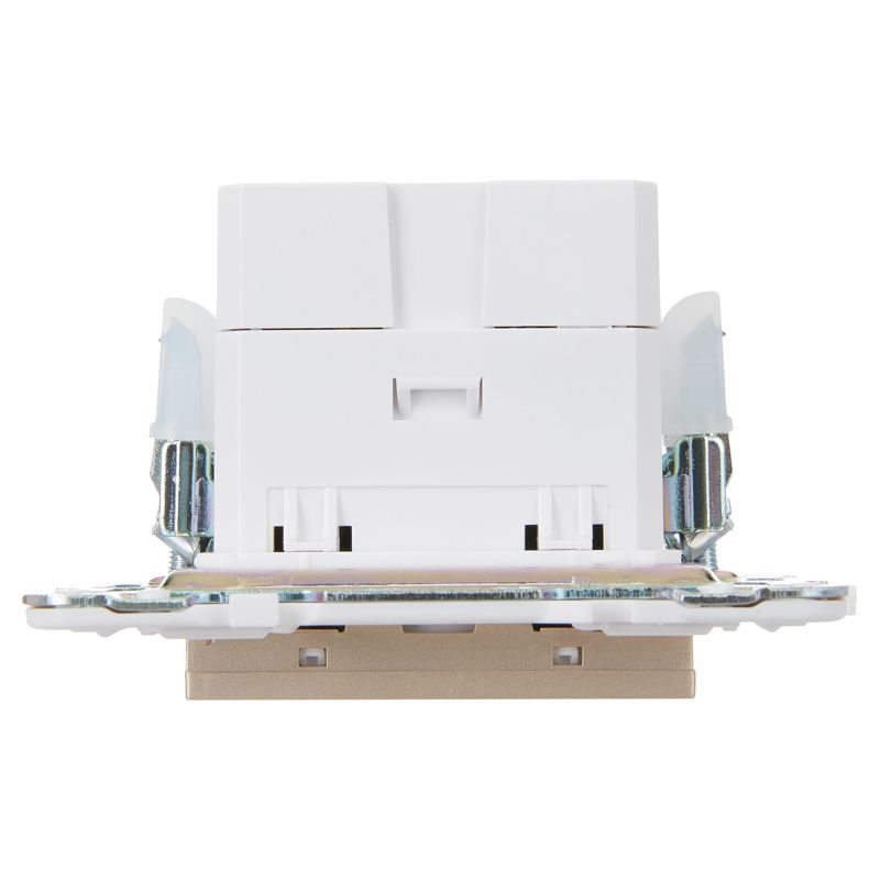 SKANDY Розетка USB A+C 3,1А SK-R14Sa песочный IEK