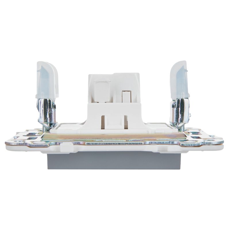 SKANDY Выключатель 1-клавишный 10А SK-V01Gr серый IEK