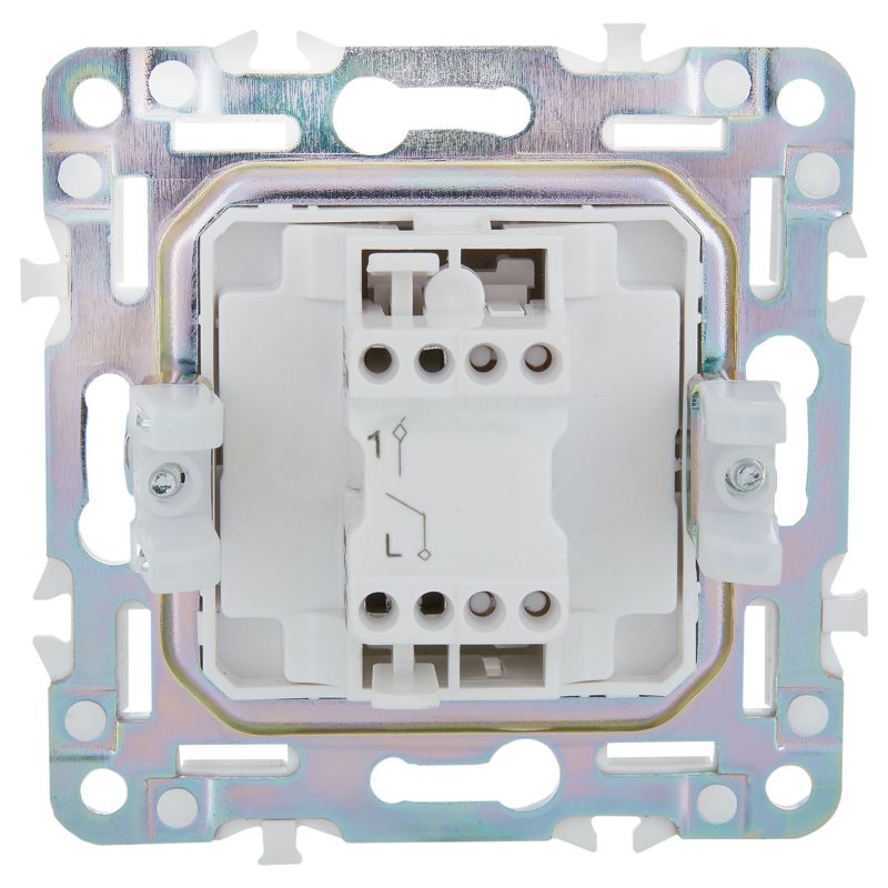 SKANDY Выключатель 1-клавишный 10А SK-V01Sa песочный IEK