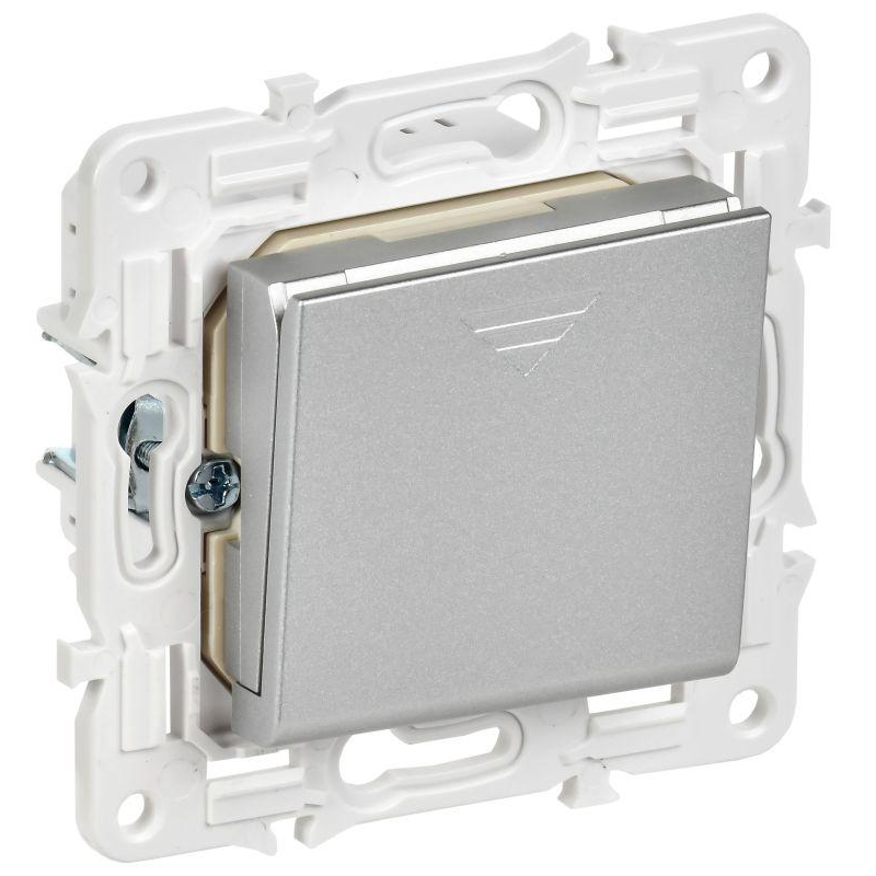 SKANDY Выключатель карточный 30А SK-V15S серебряный IEK