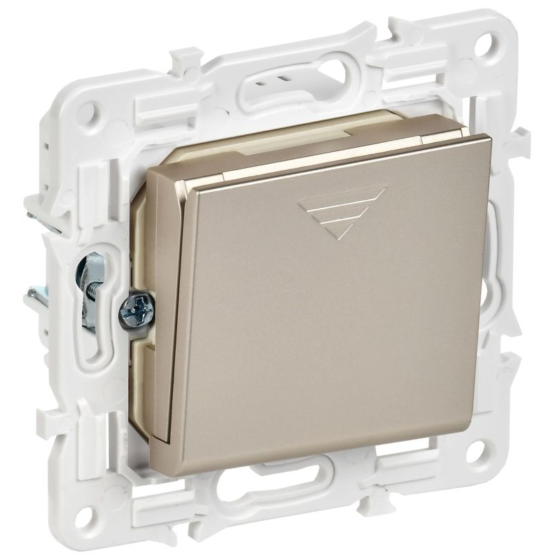 SKANDY Выключатель карточный 30А SK-V15Sh шампань IEK