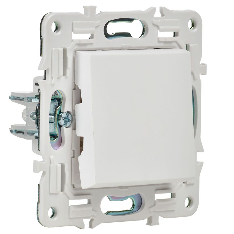 SKANDY Выключатель 1-клавишный проходной 10А SK-V02W арктический белый IEK