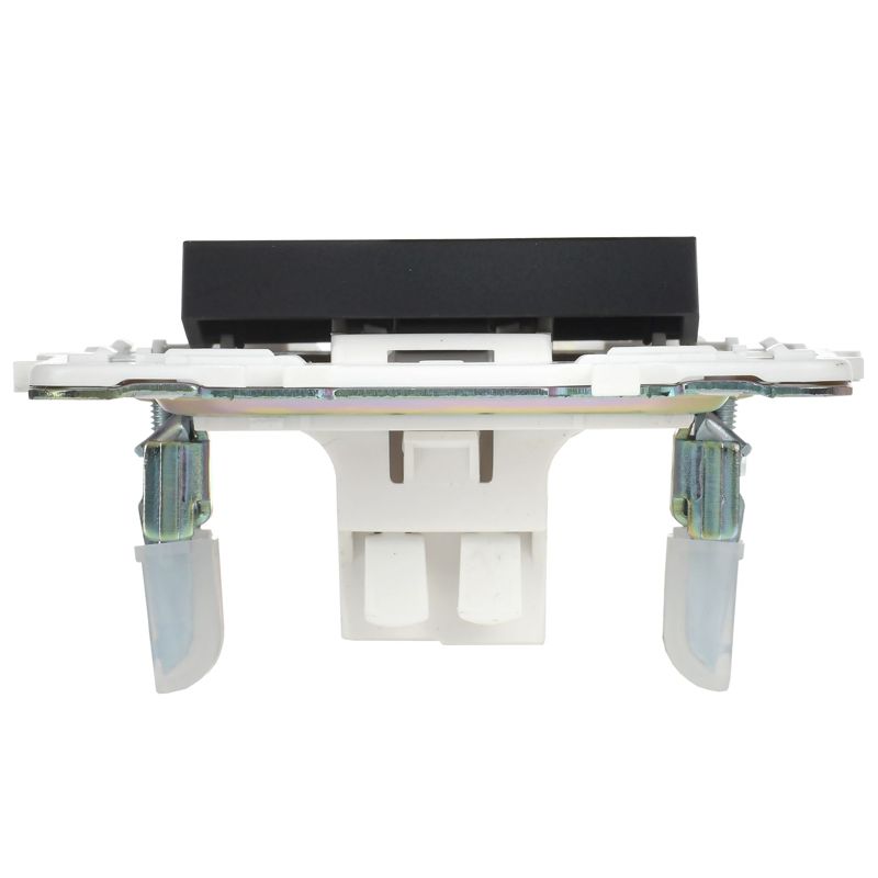 SKANDY Выключатель 1-клавишный проходной с индикацией 10А SK-V08Bl черный IEK