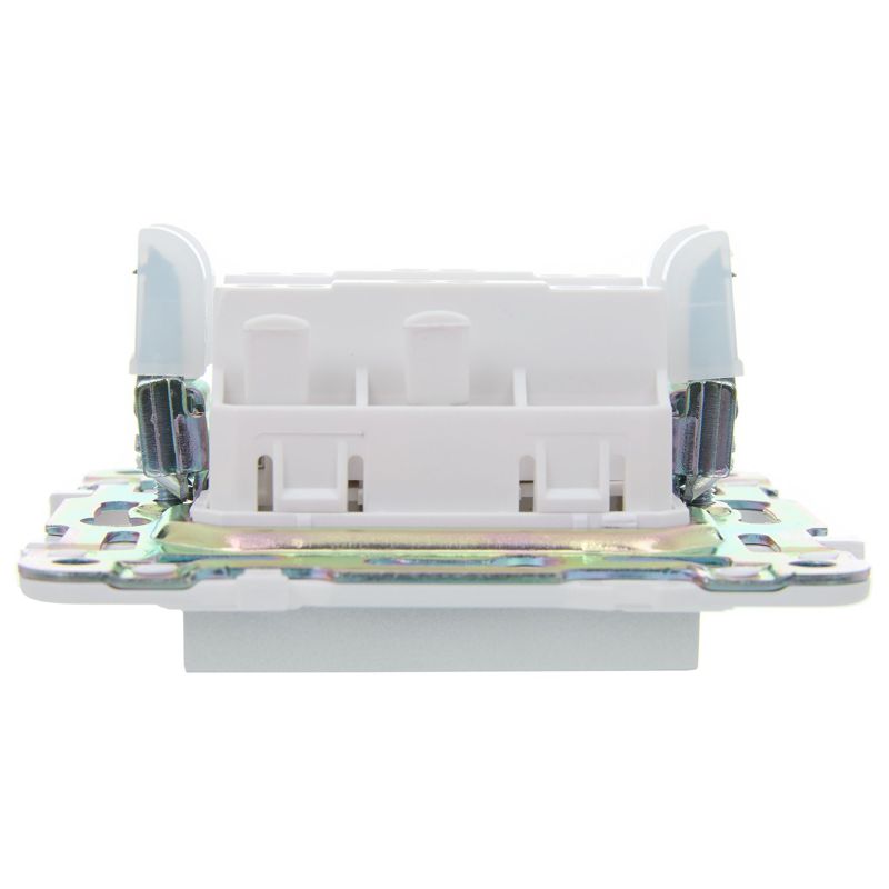 SKANDY Выключатель 1-клавишный перекрестный 10А SK-V03S серебряный IEK